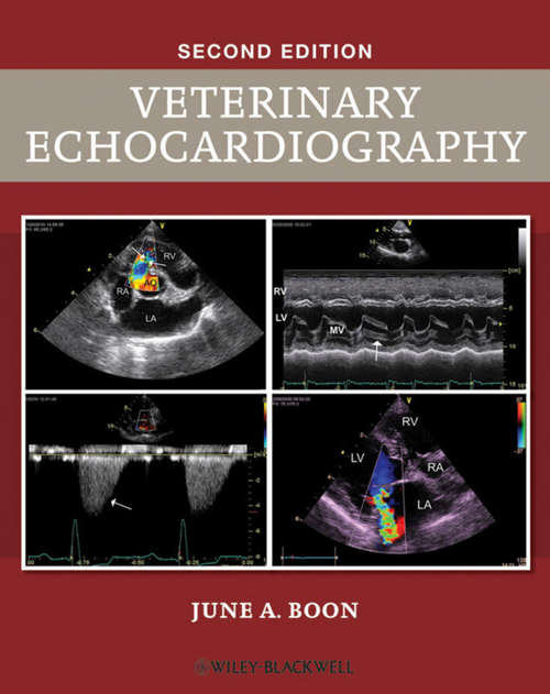 Book cover of Veterinary Echocardiography (2)