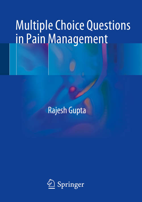 Book cover of Multiple Choice Questions in Pain Management