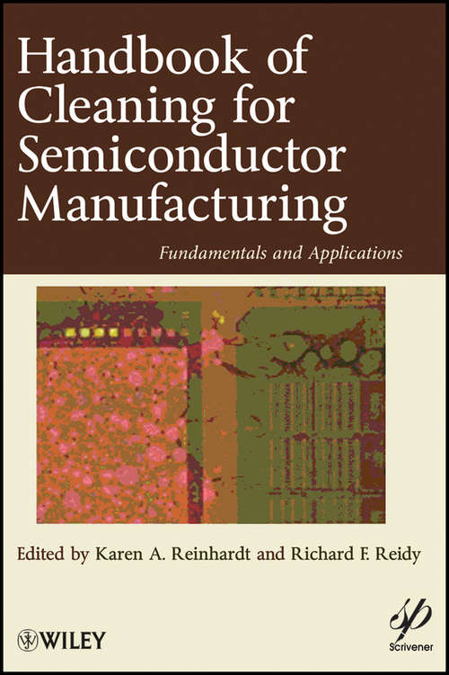 Book cover of Handbook for Cleaning for Semiconductor Manufacturing: Fundamentals and Applications (Wiley-Scrivener #53)