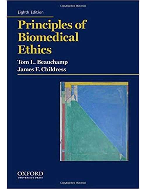 Book cover of Principles of Biomedical Ethics (PDF) (8)