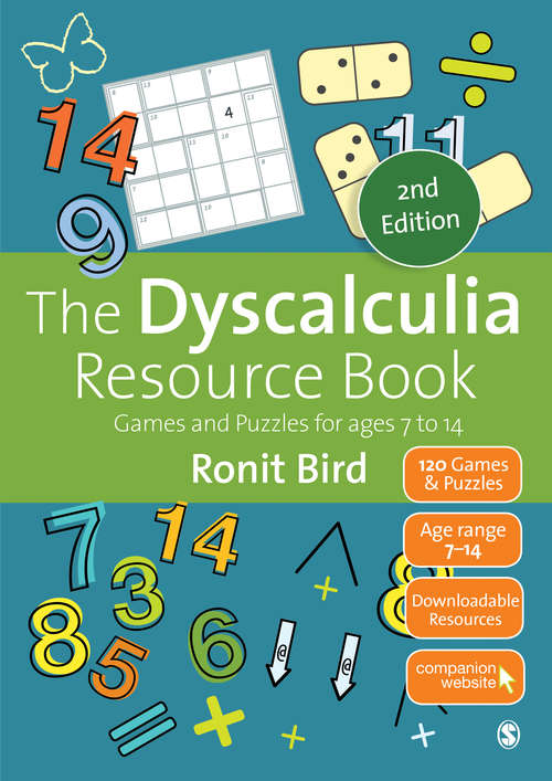 Book cover of The Dyscalculia Resource Book: Games and Puzzles for ages 7 to 14 (PDF)