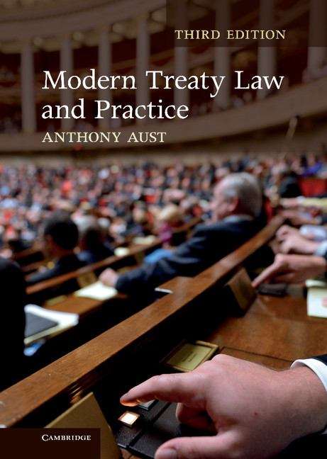 Book cover of Modern Treaty Law And Practice (PDF)