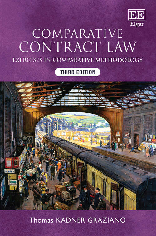 Book cover of Comparative Contract Law: Exercises in Comparative Methodology