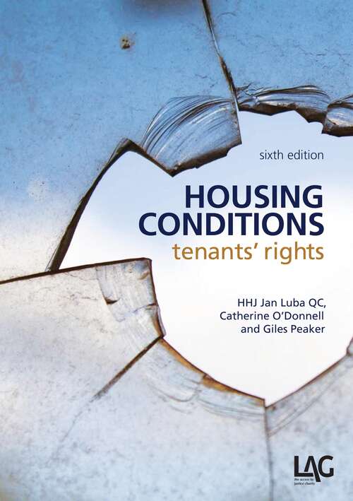 Book cover of Housing Conditions: Tenants' Rights