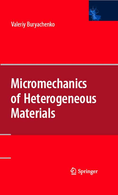 Book cover of Micromechanics of Heterogeneous Materials (2007)