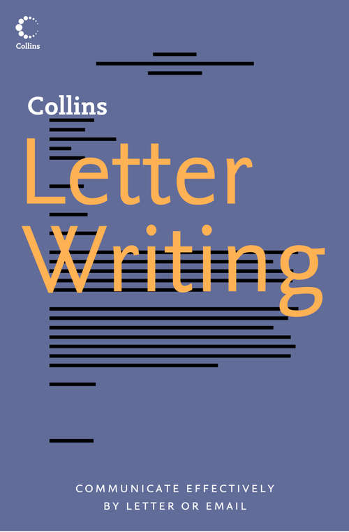 Book cover of Collins Letter Writing (ePub edition)