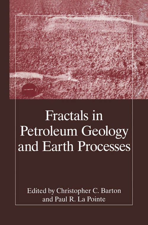 Book cover of Fractals in Petroleum Geology and Earth Processes (1995)