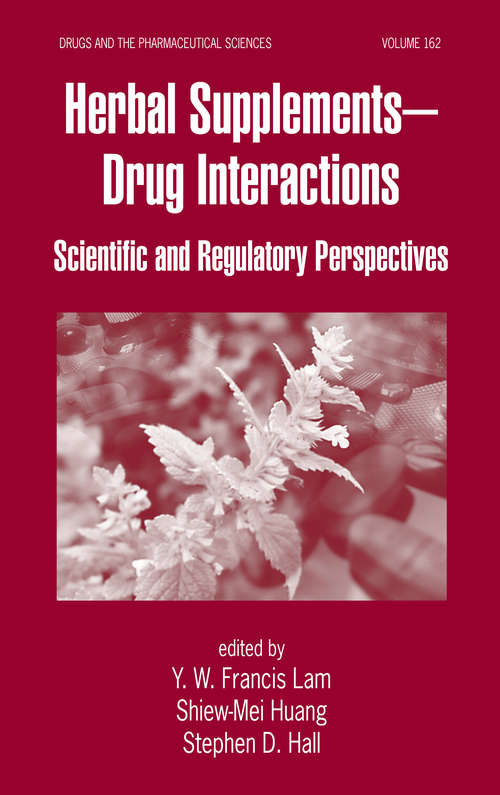 Book cover of Herbal Supplements-Drug Interactions: Scientific and Regulatory Perspectives