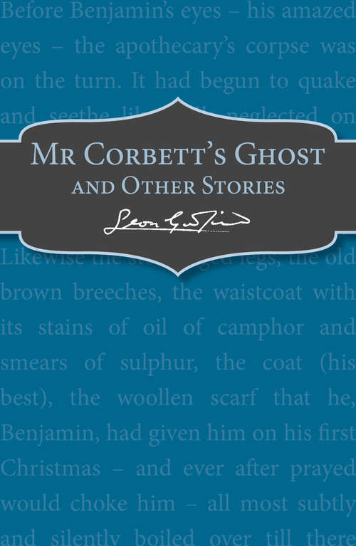 Book cover of Mr Corbett's Ghost (Oxford Children's Modern Classics Ser.)