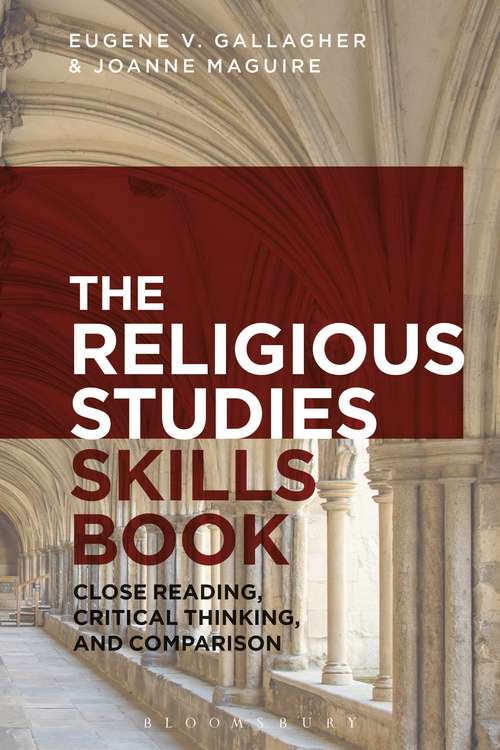 Book cover of Religious Studies Skills Book: Close Reading, Critical Thinking, and Comparison