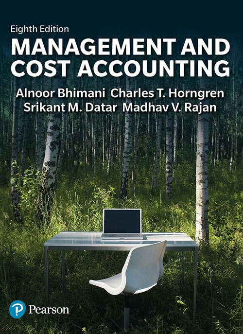 Book cover of Management and Cost Accounting (8)