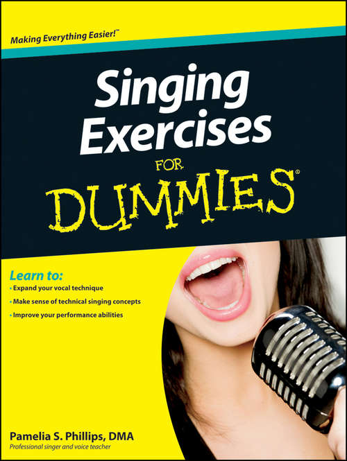 Book cover of Singing Exercises For Dummies