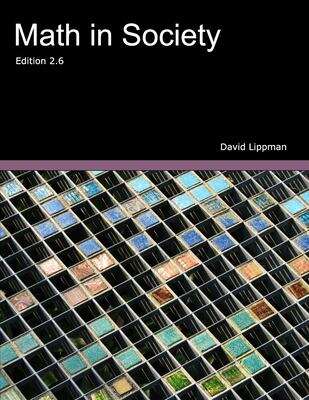 Book cover of Math in Society Edition 2.2