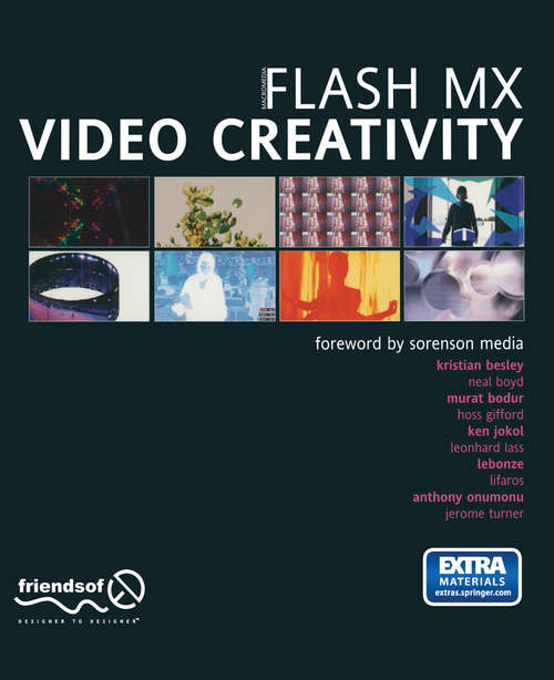 Book cover of Flash Video Creativity (1st ed.)