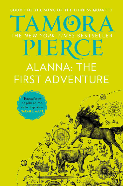 Book cover of Alanna: The First Adventure (The Song of the Lioness #1)