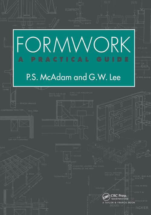 Book cover of Formwork: A practical guide