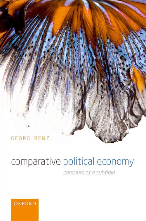 Book cover of Comparative Political Economy: Contours of a Subfield