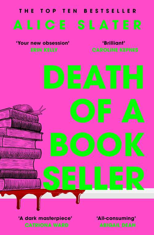 Book cover of Death of a Bookseller: the UNMISSABLE and most gripping new debut crime thriller of 2023