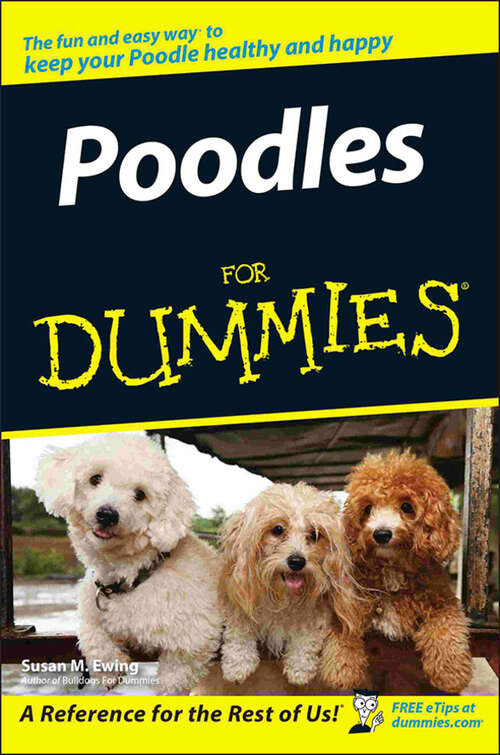 Book cover of Poodles For Dummies