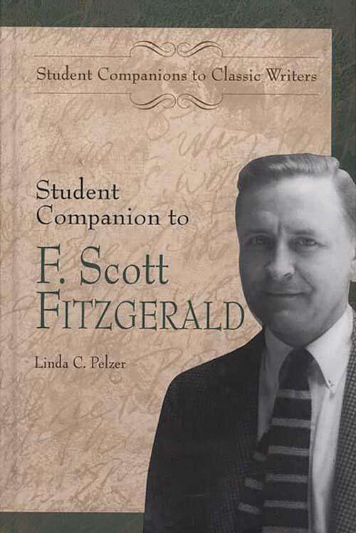 Book cover of Student Companion to F. Scott Fitzgerald (Student Companions to Classic Writers)