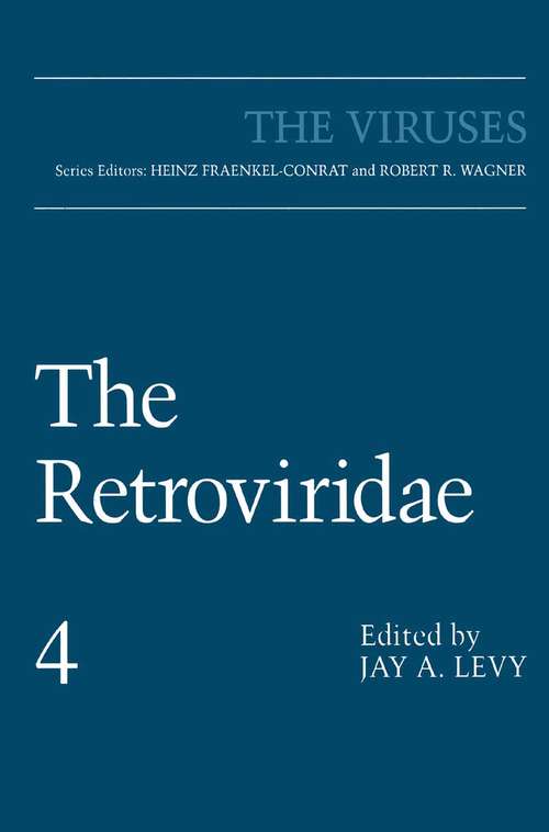 Book cover of The Retroviridae (1995) (The Viruses)