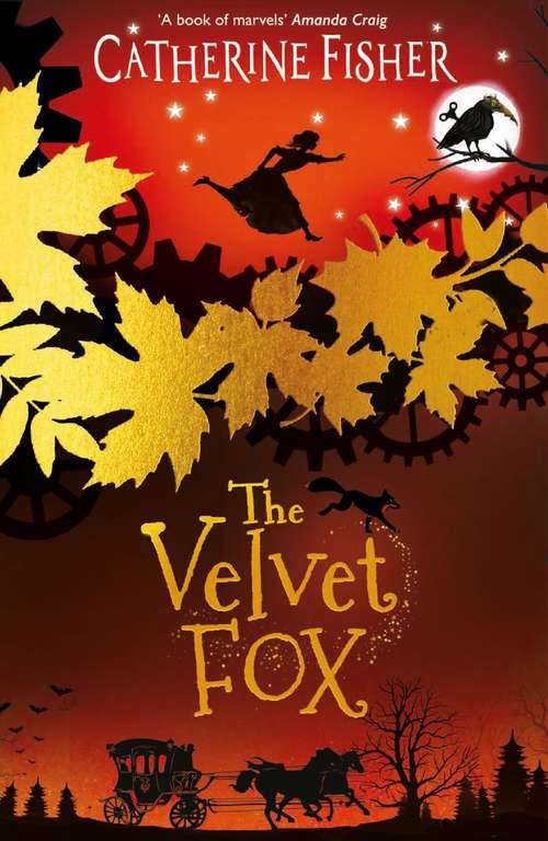 Book cover of The Velvet Fox (The Clockwork Crow #2)