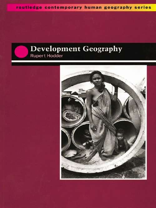 Book cover of Development Geography