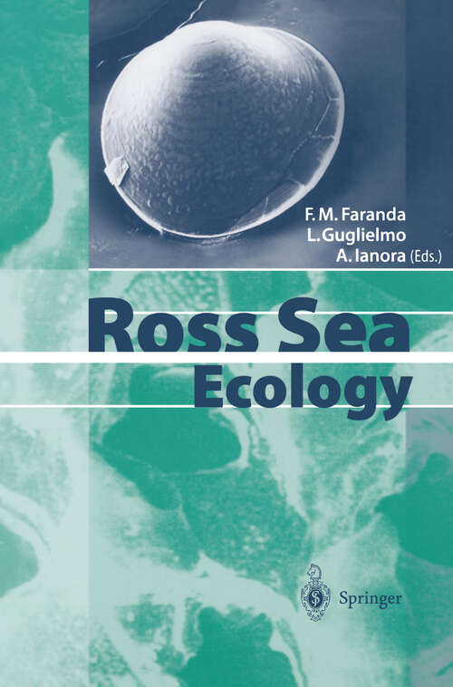 Book cover of Ross Sea Ecology: Italiantartide Expeditions (1987–1995) (2000)