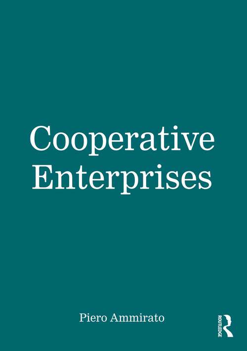 Book cover of Cooperative Enterprises
