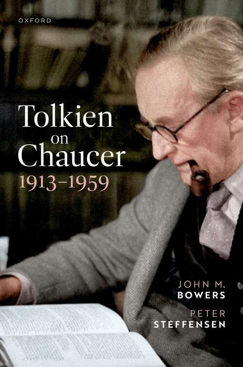 Book cover of Tolkien on Chaucer, 1913-1959