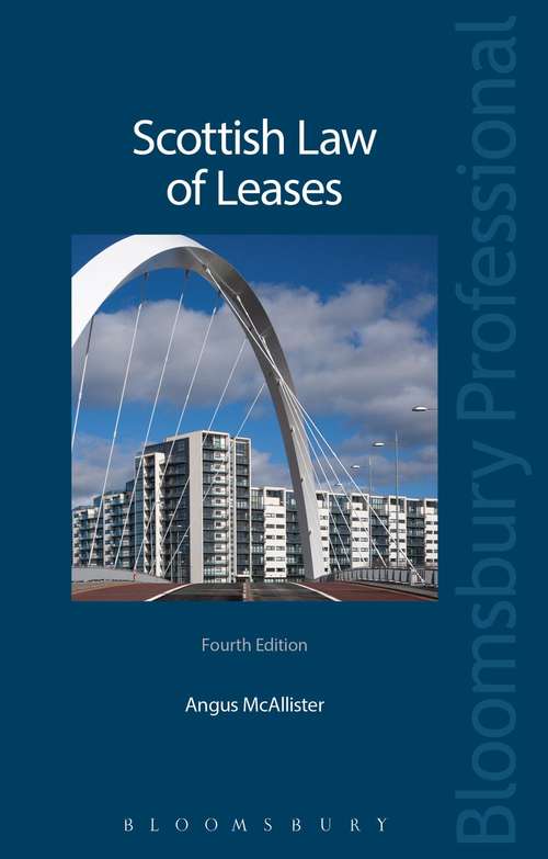 Book cover of Scottish Law Of Leases (PDF)