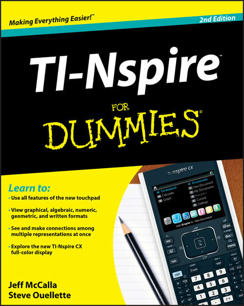 Book cover of TI-Nspire For Dummies (2)