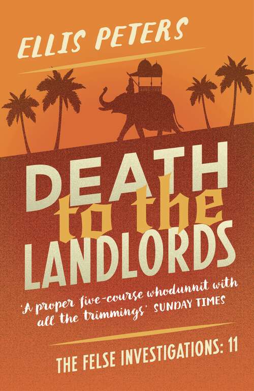 Book cover of Death to the Landlords (The Felse Investigations #11)