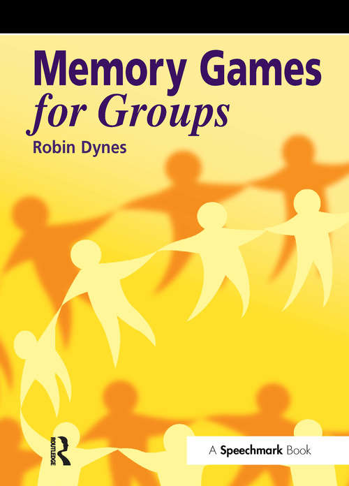 Book cover of Memory Games for Groups