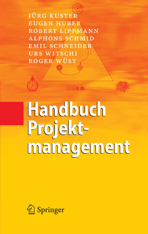 Book cover of Handbuch Projektmanagement (2006)