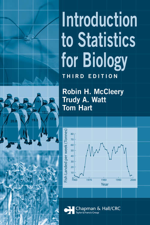 Book cover of Introduction to Statistics for Biology (3)