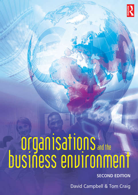 Book cover of Organisations and the Business Environment