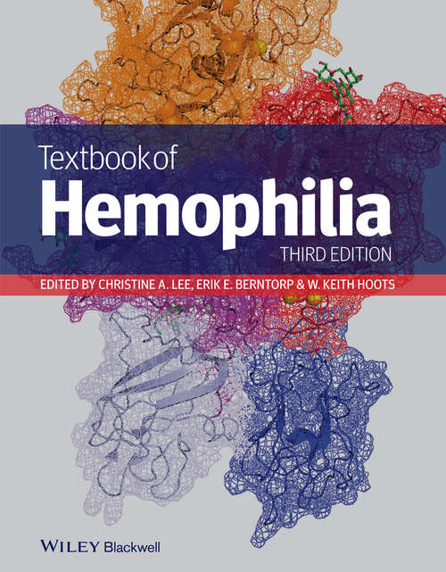 Book cover of Textbook of Hemophilia (3)