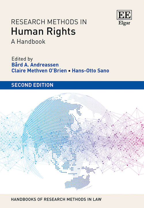 Book cover of Research Methods in Human Rights: A Handbook: Second Edition (Handbooks of Research Methods in Law series)