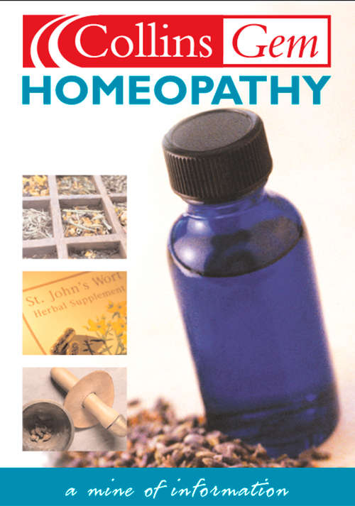 Book cover of Homeopathy (ePub edition) (Collins Gem)