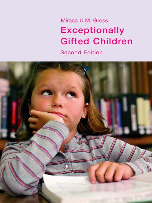 Book cover of Exceptionally Gifted Children