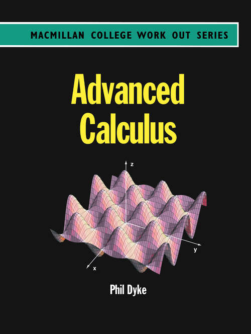 Book cover of Advanced Calculus (1st ed. 1998) (College Work Out Series)