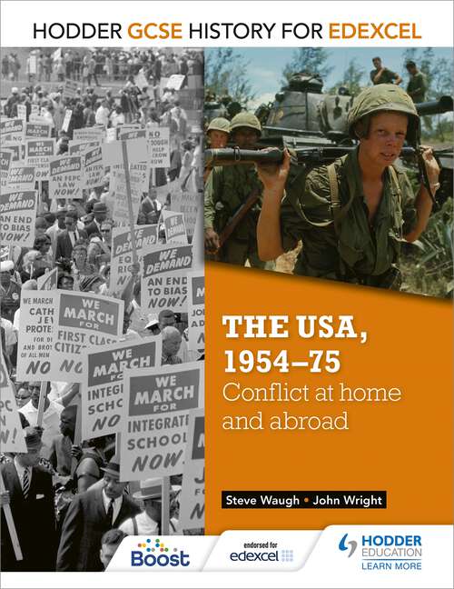 Book cover of Hodder GCSE History for Edexcel: The Usa 1954-75 (Hodder Gcse History For Edexcel Ser.)