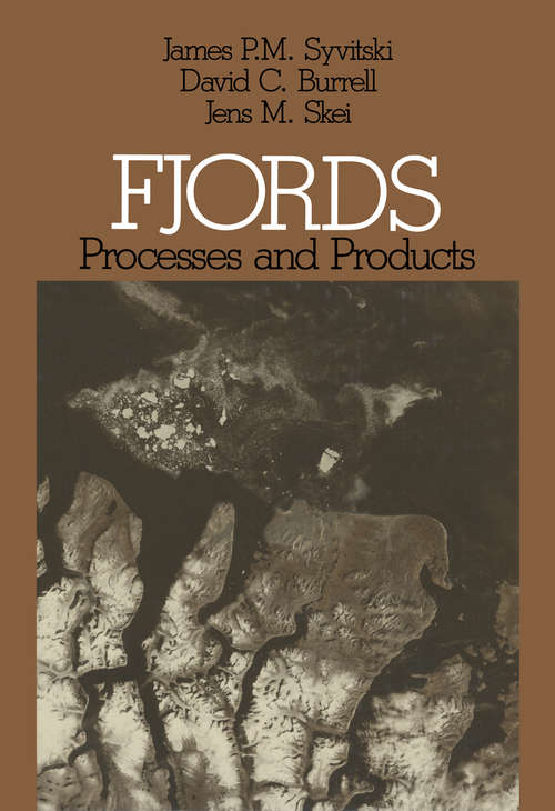 Book cover of Fjords: Processes and Products (1987)