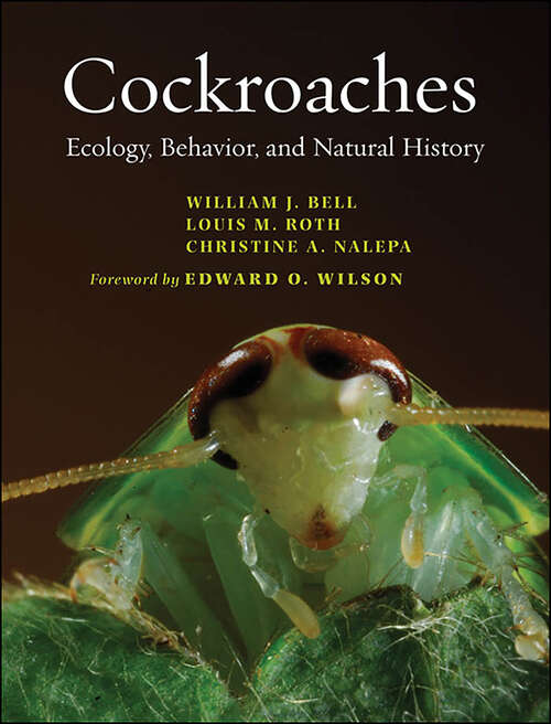 Book cover of Cockroaches: Ecology, Behavior, and Natural History