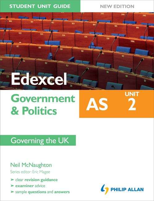 Book cover of Edexcel AS Government and Politics Student Unit Guide: Governing the UK (PDF)