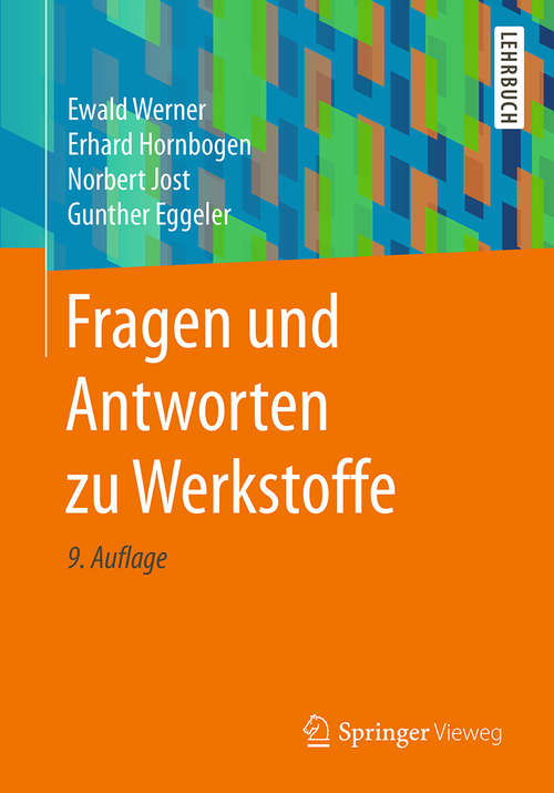 Book cover of Fragen und Antworten zu Werkstoffe