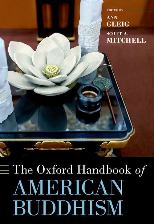 Book cover of The Oxford Handbook of American Buddhism (Oxford Handbooks)