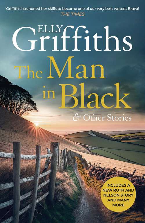 Book cover of The Man in Black and Other Stories: includes the latest Ruth and Nelson story!