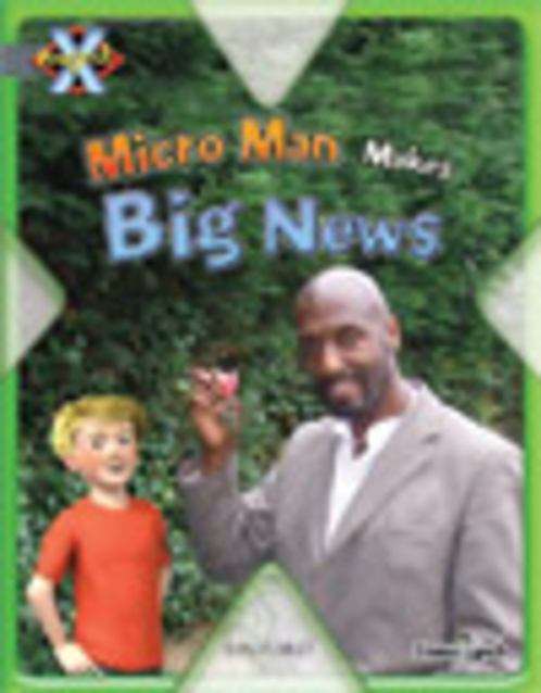 Book cover of Project X, Book Band 13, Grey, In The News: Micro Man Makes Big News (PDF)